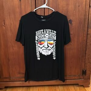Willie Nelson Erxvxp tshirt, size L